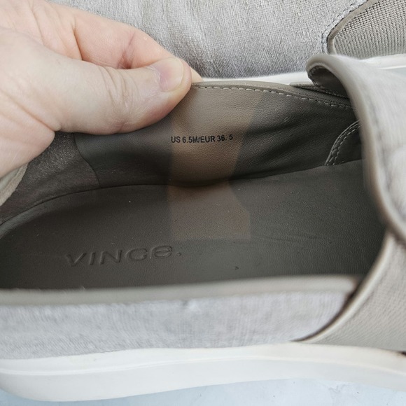 Vince PRESLEY SLIP-ON SNEAKER, linen, size US 6.5 - Picture 5 of 6